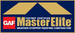 GAF Master Elite Certified Logo